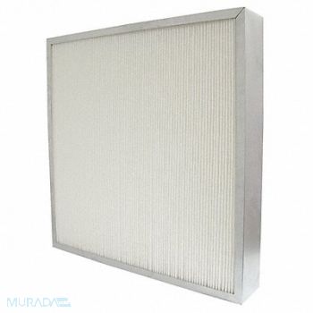 AIR HANDLER Mini-Pleat Air Filter 24x24x4 MERV 14, 5E898