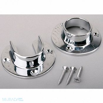 JOHN STERLING Pole Socket Chrome PK2, 5EAD7