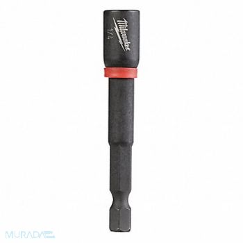MILWAUKEE Nutsetter 1/4 Steel Impact Rated, 5ECD0