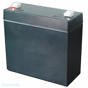 GRAINGER APPROVED Sealed Lead Acid Battery 4VDC 9Ah, 5EFE8