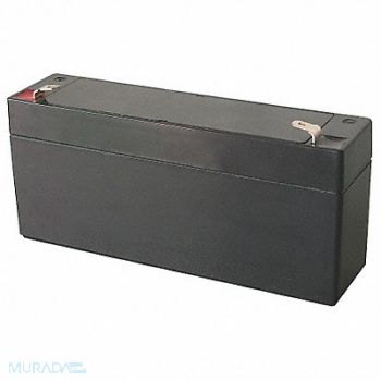 GRAINGER APPROVED Sealed Lead Acid Battery 6VDC 3.3Ah, 5EFF1