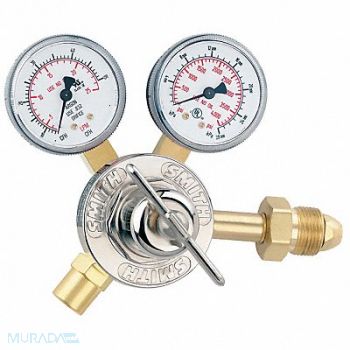 SMITH EQUIPMENT MILLER 1 Stage Flow Gauge Regulator, 5EFY1
