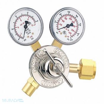 SMITH EQUIPMENT MILLER 1 Stage Flow Gauge Regulator, 5EFY3