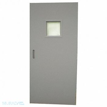 CECO D3683 Metal Door With Glass Type 1 80 x 32 In, 5EJF3