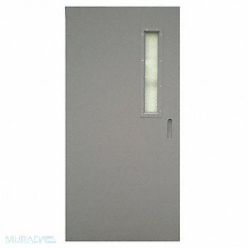 CECO D3701 Metal Door With Glass Type 1 80 x 32 In, 5EJF5