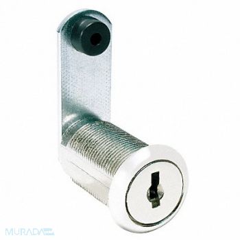 COMPX NATIONAL Cam Lock For Thickness 7/32 in Nickel, 5EKR9