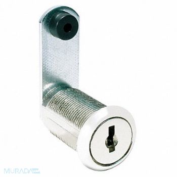 COMPX NATIONAL D3737 Cam Lock For Thickness 15/64 in Nickel, 5EKT3
