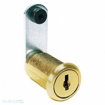 COMPX NATIONAL Cam Lock For Thickness 5/8 in Brass, 5EKX1