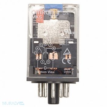 OMRON Gen Purpose Relay 11 Pin Octal 12VDC, 5EMK6