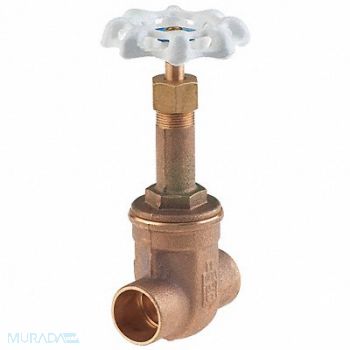 MILWAUKEE VALVE Gate Valve 2 in Solder Bronze, 5EMW9