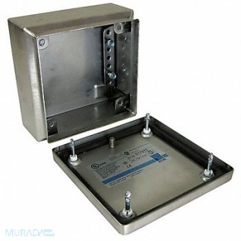 RITTAL Enclsr Mtallc 11.8In.Hx 11.8In.Wx4.7In.D, 5ENF3