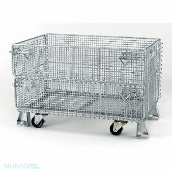 NASHVILLE WIRE Clps Bulk Ctr Silver Vented 22 in, 5EU66