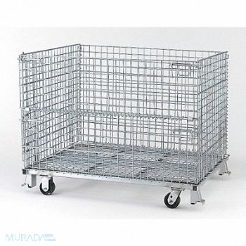 NASHVILLE WIRE Clps Bulk Ctr Silver Vented 43 in, 5EU68