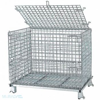 NASHVILLE WIRE Clps Bulk Ctr Silver Vented 35 in, 5EU69