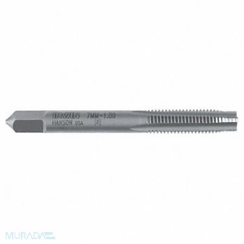 IRWIN HANSON Straight Flute Tap M9x1.25 Carbon Steel, 5EWF6