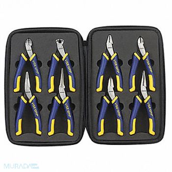 IRWIN VISE-GRIP Precision Plier Set Ergonomic 8 Pcs, 5EWN5