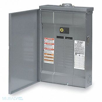 SQUARE D Load Center 125A CB 1 Phase 6 Spaces, 5F706