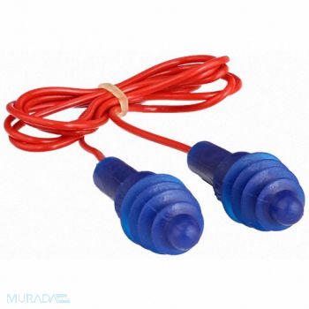 HONEYWELL HOWARD LEIGHT Ear Plugs Corded Flanged 27dB PK100, 5FT98