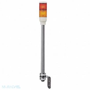 SCHNEIDER ELECTRIC Tower Light 40mm Steady 0.05A Red Org, 5FTJ7