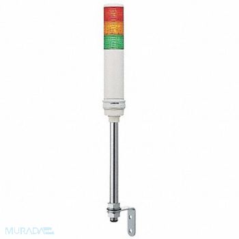 SCHNEIDER ELECTRIC Tower Light 40mm 0.12A Rd Org Gr, 5FTK3