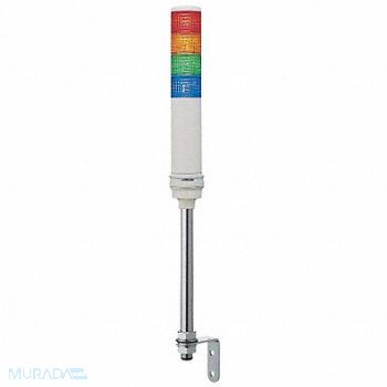 SCHNEIDER ELECTRIC Tower Light 40mm 0.14A Rd Org Gr Bl, 5FTK4