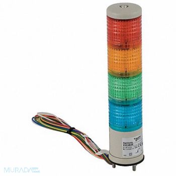 SCHNEIDER ELECTRIC Tower Light 40mm Steady 0.10A, 5FTK9