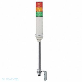 SCHNEIDER ELECTRIC Tower Light 60mm 0.12A Rd Org Gr, 5FTN0