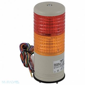 SCHNEIDER ELECTRIC Tower Light 60mm 0.05A Rd Org, 5FTN9