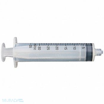 GRAINGER APPROVED Dispensing Syringe 50 mL Manual PK10, 5FVE3