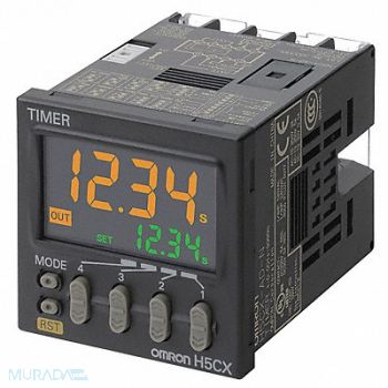 OMRON Timer Relay 9999 hr 13 Pin 5A SPDT 120V, 5FYF9