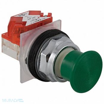 SCHNEIDER ELECTRIC H7084 Non-Illuminated Push Button 30mm Green, 5FZJ6