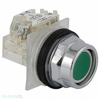 SCHNEIDER ELECTRIC H7062 Non-Illuminated Push Button 30mm Green, 5FZK4