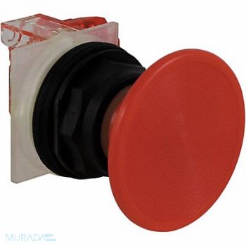 SCHNEIDER ELECTRIC H7086 Non-Illuminated Push Button Plastic Red, 5FZN9