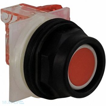 SCHNEIDER ELECTRIC H7062 Non-Illuminated Push Button Plastic Red, 5FZP8