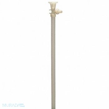 FINISH THOMPSON Drum Pump Tube 40 L Poly 1-1/4 I.D., 5FZV0