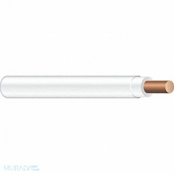 SOUTHWIRE Building Wire 10AWG THHN Sld Wht 500ft, 3ZK46