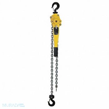 OZ LIFTING PRODUCTS Lever Chain Hoist Cap 3000Lb Lift 20Ft, 5GAN4