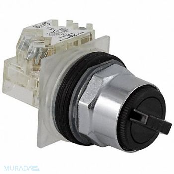 SCHNEIDER ELECTRIC Non-Illum Selectr Swtch 30mm 2 Pos Lever, 5GET0