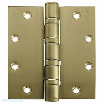 STANLEY Template Hinge Flush Ball Bright Brass, 5GJH6