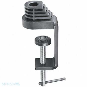 WALDMANN Clamp Black Metal Black Paint, 5GUM0