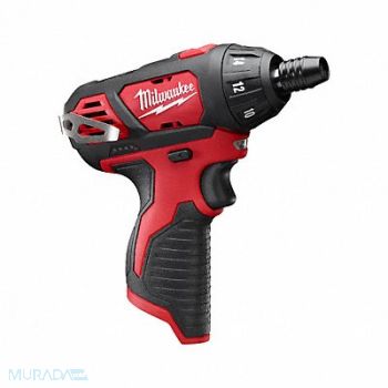 MILWAUKEE Screwdriver Cordless 12V DC 500 RPM, 5GUV9