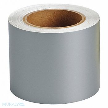 BRADY D3617 Banding Tape Gray 4in W 90ft Roll L, 5GXF0