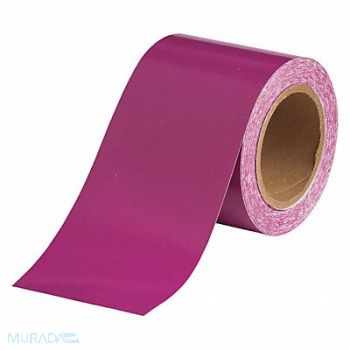 BRADY D3617 Banding Tape Purple 4in W 90ft Roll L, 5GXF1