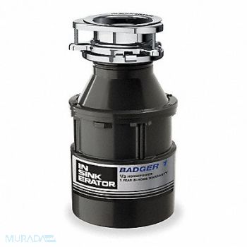 IN-SINK-ERATOR Garbage Disposal Badger 1 1/3 HP, 5H502