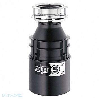 IN-SINK-ERATOR Garbage Disposal Badger 5 1/2 HP, 5H877