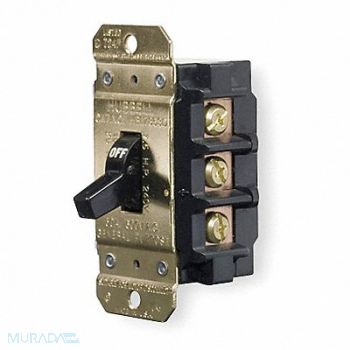 HUBBELL WIRING DEVICE-KELLEMS Manual Motor Switch 40A 600VAC 2P, 5HA31