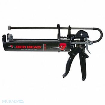 RED HEAD AcrylicAdhesiveDispenser Metal 6 D 18 L, 5HE68