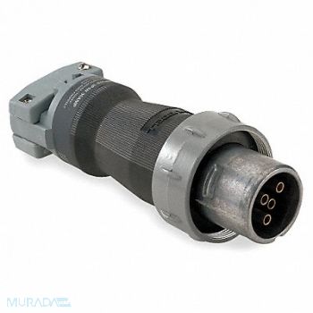 HUBBELL Pin and Sleeve Plug 4P 5W 60A 600VAC, 5HJ39
