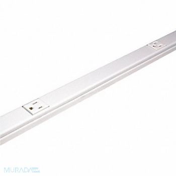 LEGRAND Prewired Raceway 6 Outlets Aluminum, 5HN64