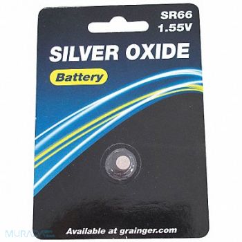 GRAINGER APPROVED Button Battery Silver 1.5VDC 377, 5HXH4